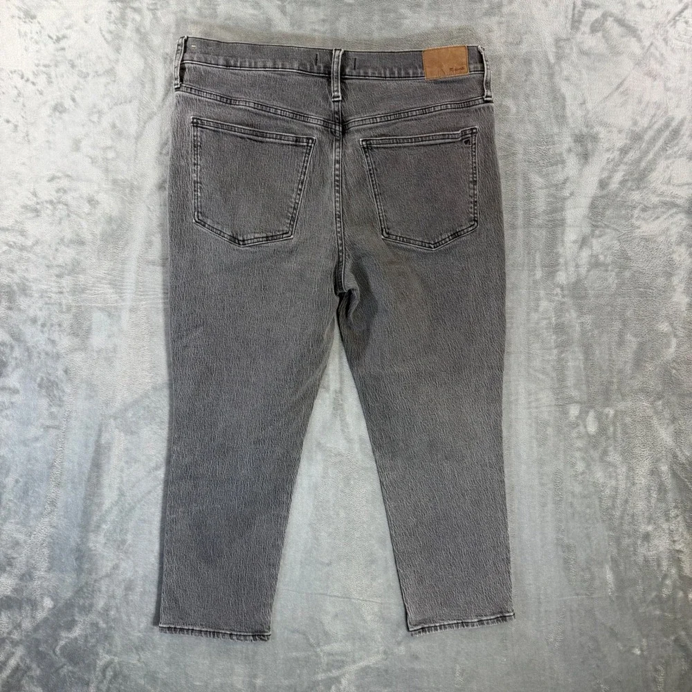 Madewell The Perfect Vintage Jean Women's Size 31P Gray Denim Pants‎